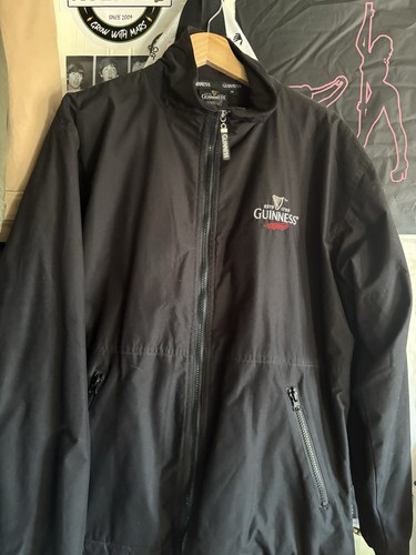 Guinness zip fleece lined - guinness,