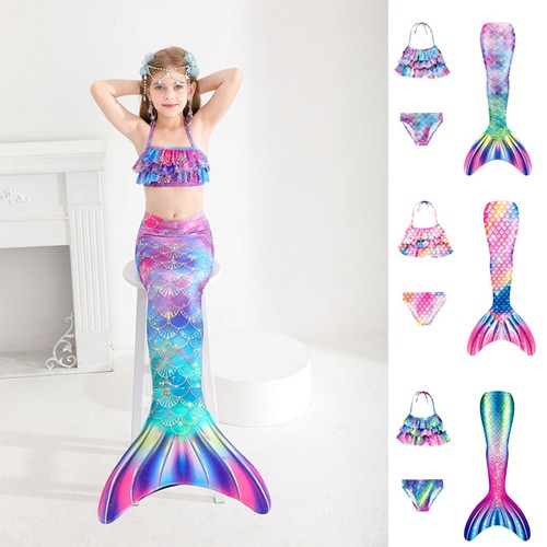 Kids mermaid tail monofin - tail,