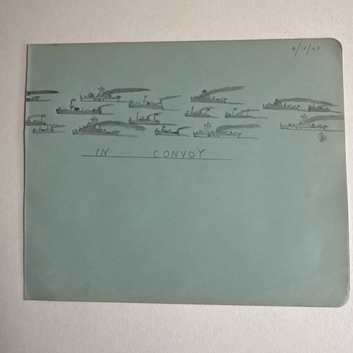 Ww2 convoy original - original, pencil