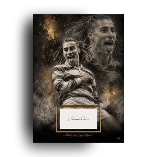Henrik larsson signed - larsson,