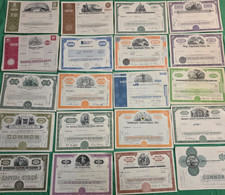 Canceled Stock Certificates