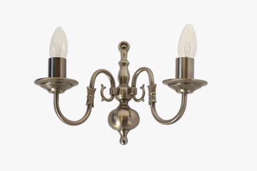 Flemish solid brass light - solid,