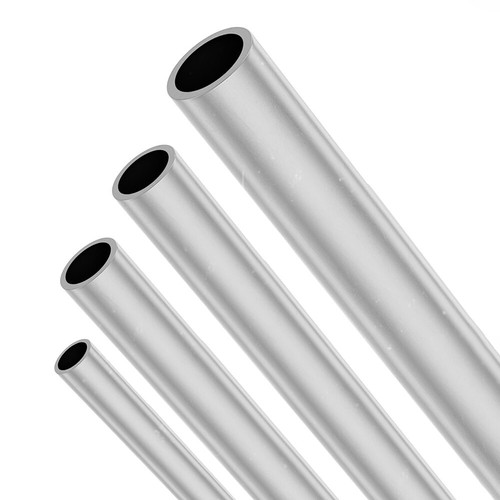 Aluminium round tube length - aluminium,