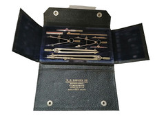 W. Harling London Mathematical Instrument Manifactures Technical Drawing Compass