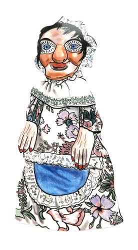 Punch and judy plaque - punch,