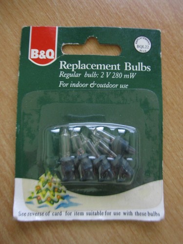 Replacement spare xmas - b&q,