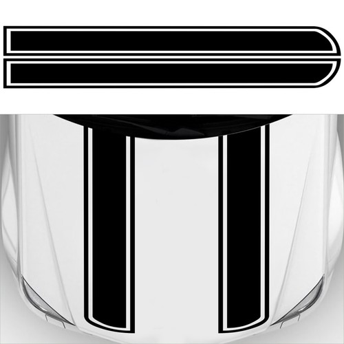 Car hood racing body - hood, side