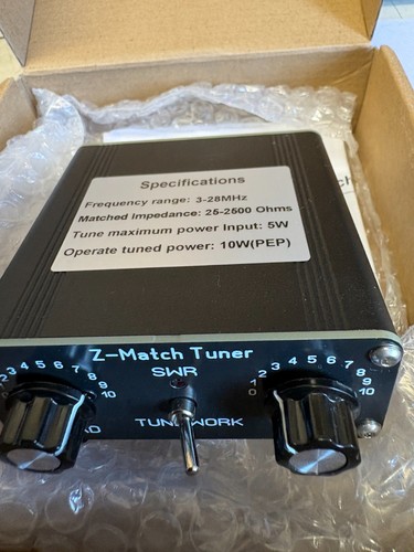 Qrp manual antenna tuner - qrp,