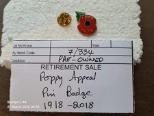 Poppy¹ Remembrance Enamel Pin