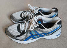 Ladies US Size 10 (UK Size 8/7?) ASICS  Gel Running Trainers White & Blue