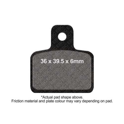 Ebc motorcycle brake pads - tt,