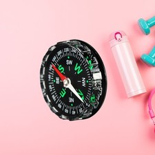 Portable Plastic Compass Mini Compass Outdoor for Camping Hiking Trips