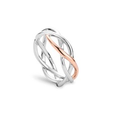 Clogau Welsh Silver & 9ct Rose