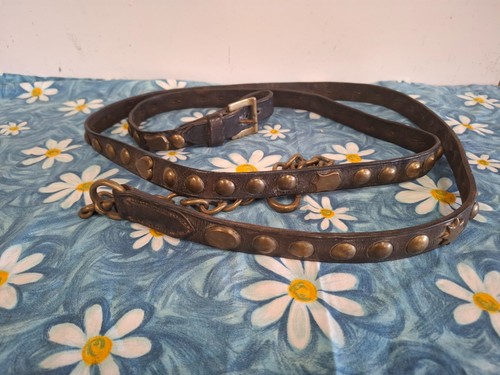 Vintage antique stallion lead - antique,