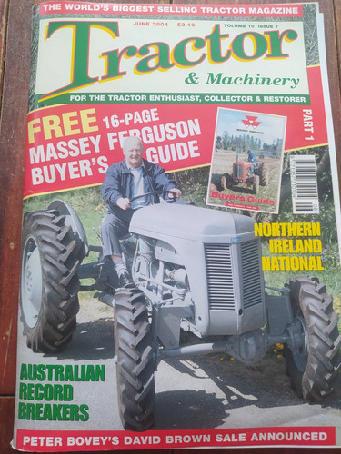 Tractor machinery june - &, machinery-june