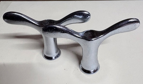 Vintage steel wing nuts - wing,