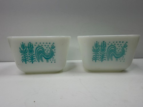 Vintage pair pyrex - pair, of