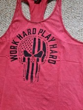 Gasp Skull T-Back Acid Chilli