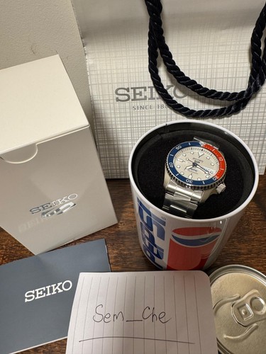 Seiko sports pepsi limited - pepsi,