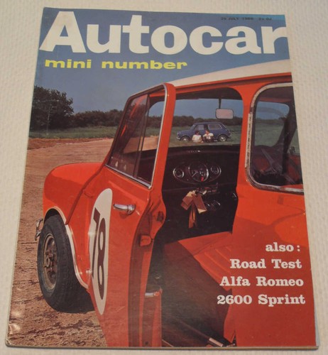 Autocar july 1966 mini - july,