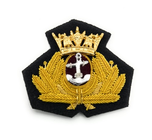 Merchant navy beret badge - merchant,