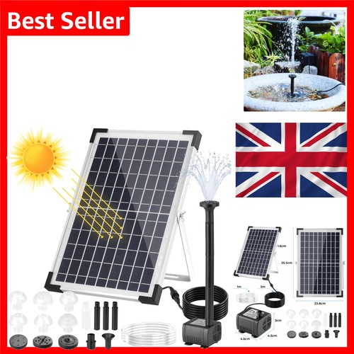 Solar fountain pump 12w - fountain, 10-12w