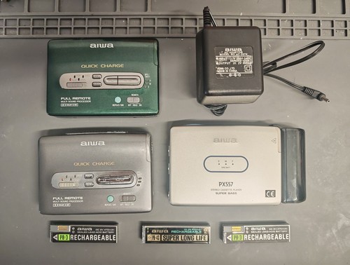 Aiwa px547 and - aiwa, (x2)