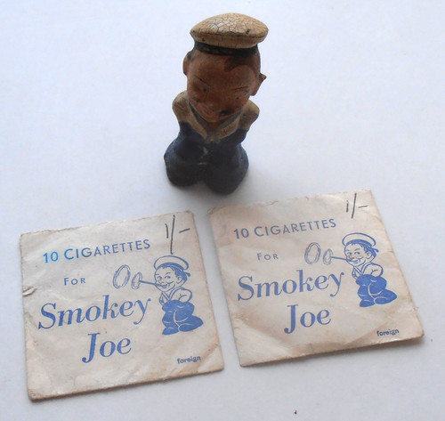 Vintage smokey joe figure - smokey, and