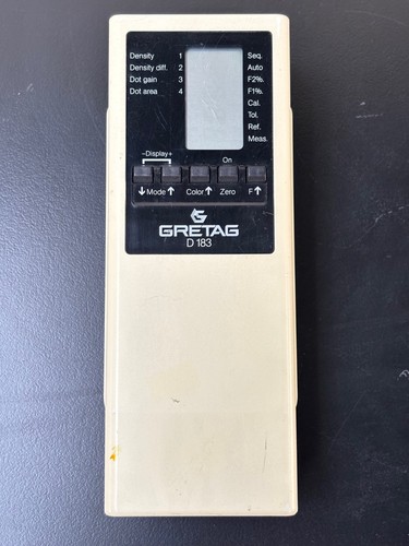 Gretag d183 hand held - d183, hand-held