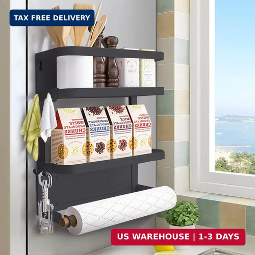 Magnetic spice rack for - magnetic,