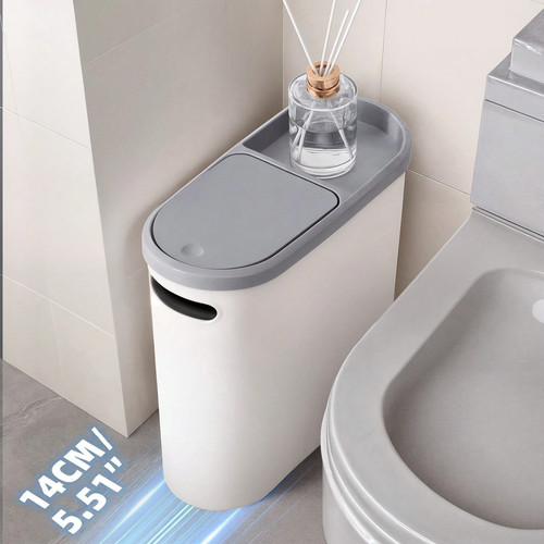 Bathroom trash can - 2,