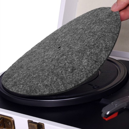 Turntable platter mat anti - platter, 12