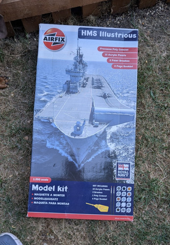 Airfix hms illustrious 350 - illustrious, 1:350