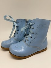 Girls Spanish Style Blue Boots