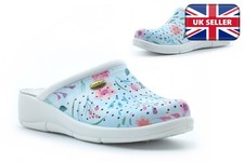 Womens Clogs Ladies Wedge Heel