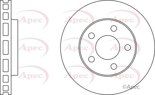 Apec dsk805 front - dsk805, brake