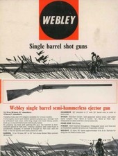 Webley c1957 Single Barrel