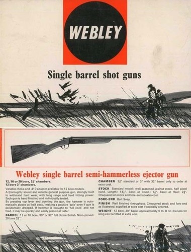 Webley c1957 single - webley,