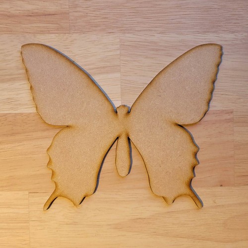 Large wooden butterfly - large, shapes