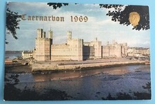 Postcard  Caernarvon 1969 The Investiture of Prince Charles  J. Arthur Dixon