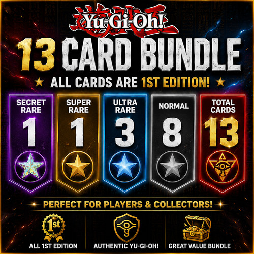 Yugioh card bundle - 13,