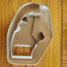 Mercedes-Benz C126 560SEC SEL SE Seat Belt Runner Cover Right Beige 1268681039