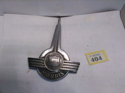 Morris minor car badge - morris,