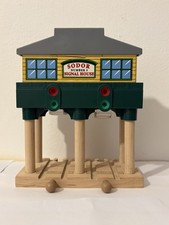 Sodor Signal House - Thomas The Tank Engine Wooden Railway (LIGHTS NOT FUNCTION)