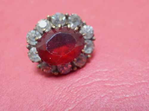 Antique ruby diamond - &,