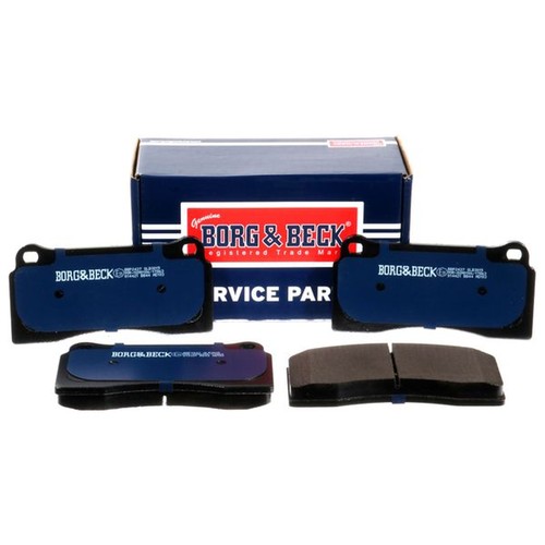 Borg beck rear brake pad - borg,