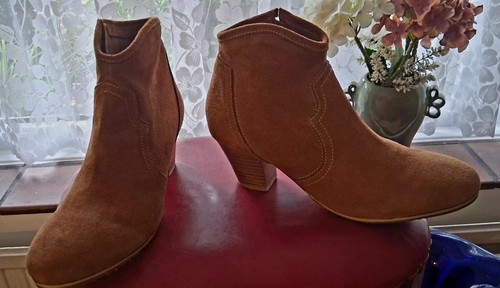 Ankle boots tan - ankle,