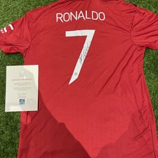 Cristiano Ronaldo Signed