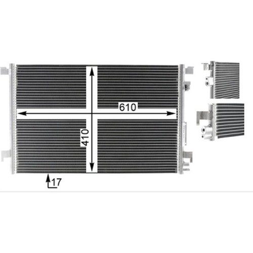 Mahle condenser for vauxhall - condenser,
