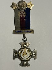 1921 RAOB Sterling Silver &